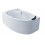 Baignoire d'angle gauche/droit Oana avec tablier 170 x 100 cm