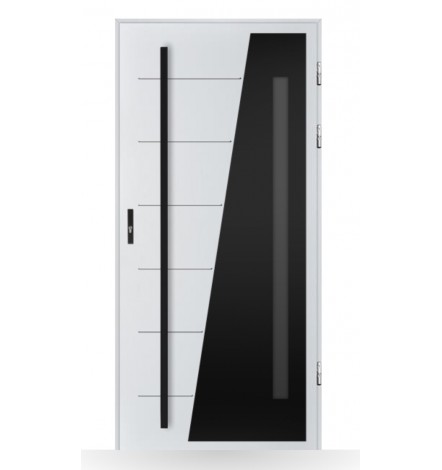Puerta de entrada DIAGO 80 cm antracita