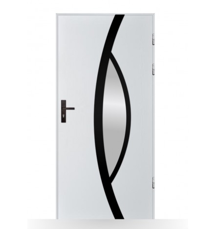 Puerta de entrada DIAGO 80 cm antracita