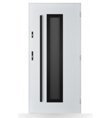 Porte d'entrée Célia 80/90/100cm en acier