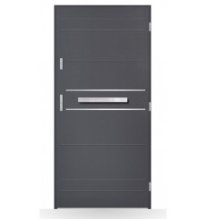 Porte d'entrée Clément 80/90/100cm en acier