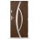 Porte d'entrée Hugues 80/90/100cm en acier