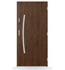 Porta d'ingresso singola DIAGO 80 cm antracite