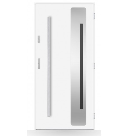 Puerta de entrada DIAGO 80 cm antracita