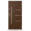 Porta d'ingresso singola DIAGO 80 cm antracite