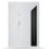 Porte d'entrée double BELIAR 80x40 cm anthracite