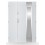 Porte d'entrée double BELIAR 80x40 cm anthracite