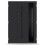 Porte d'entrée double BELIAR 80x40 cm anthracite