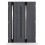 Porte d'entrée double BELIAR 80x40 cm anthracite