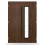 Porte d'entrée double BELIAR 80x40 cm anthracite