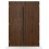 Porte d'entrée double BELIAR 80x40 cm anthracite