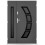 Porte d'entrée double BELIAR 80x40 cm anthracite