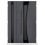 Porte d'entrée double BELIAR 80x40 cm anthracite