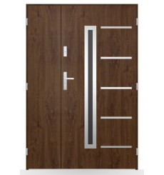 Porte d'entrée double Calisson - 130/140/150x208cm