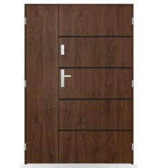 Puerta de entrada doble BELIAR 80 x 40 cm antracita