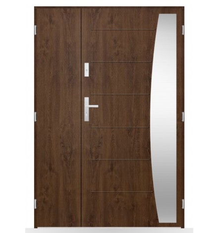 Puerta de entrada doble BELIAR 80 x 40 cm antracita
