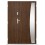 Porte d'entrée double BELIAR 80x40 cm anthracite