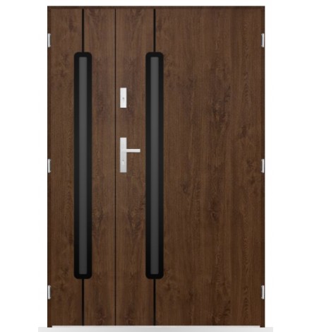 Puerta de entrada doble BELIAR 80 x 40 cm antracita