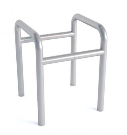 CONJUNTO de cocina blanco gris ADRIEL 240 cm