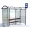 CONJUNTO de cocina blanco gris ADRIEL 240 cm