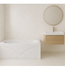 Baignoire Nicolas avec tablier - 150 x 170 x 180 / 80 cm