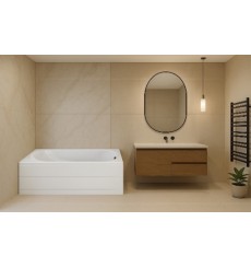 RAMONA Vasca idromassaggio a 2 posti 180x90x76 cm 24 getti