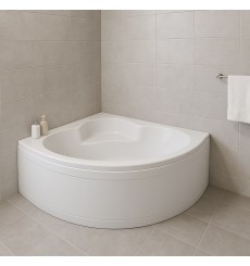 Banheira de hidromassagem de 2 lugares RAMONA 180x90x76 cm 24 jactos