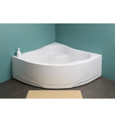 Baignoire d’angle avec tablier Royal 150 x 150cm