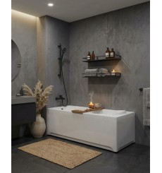 Banheira de hidromassagem de 2 lugares RAMONA 180x90x76 cm 24 jactos