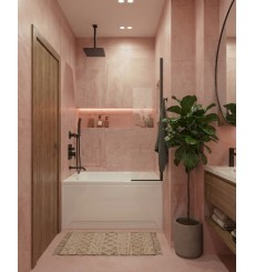 Banheira de hidromassagem de 2 lugares RAMONA 180x90x76 cm 24 jactos