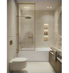 Banheira de hidromassagem de 2 lugares RAMONA 180x90x76 cm 24 jactos