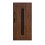 Porte d'entrée Venus 90 cm 72 mm en acier inoxydable