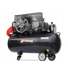 Compresseur d'huile 12 bars k13 100L 400V 2 pistons 550 L/min pompe à air KowaL Polska