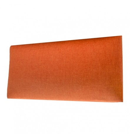 Panel acolchado para revestimiento de pared naranja 50x30 cm en nuestra
