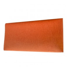 Painel acolchoado para revestimento de parede laranja 50x30 cm