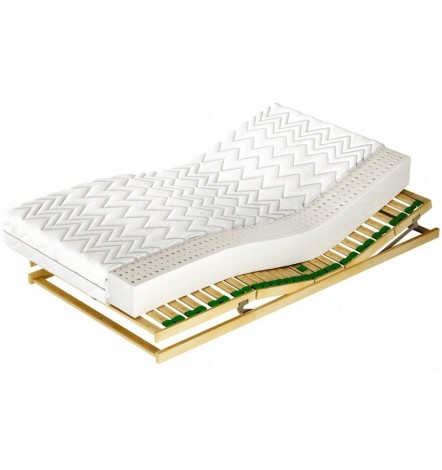 Matelas en Latex IBIZA 200x200x17 cm H2,H3