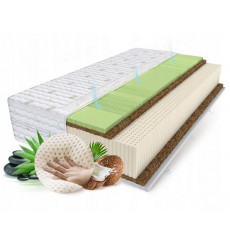 Matelas respirante PASOLA en LATEX et COCO 180x200x27 cm H3