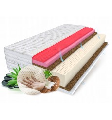 Matelas MAX 140x200x20 cm en LATEX COCO 7 zonas, H2, H3