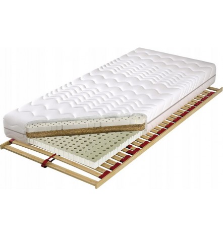 Matelas en LATEX et COCO SNOW H4,H5 140x190x14 cm 