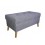 Banc, bout de lit avec rangement 80x40x40 cm