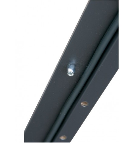 Porte d'entrée Venus 90 cm 72 mm en acier inoxydable