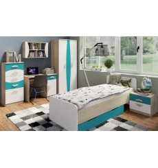 Chambre enfant Tenus Turquois