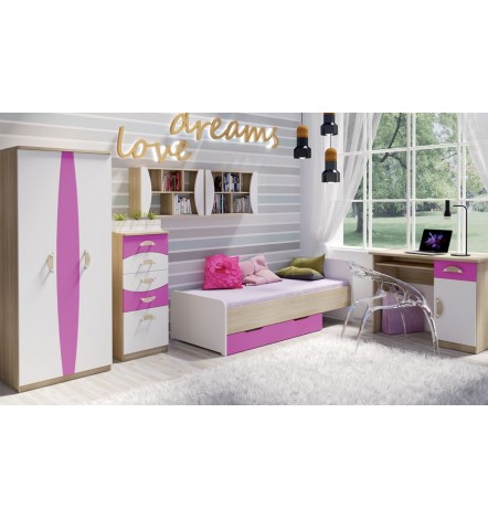 Chambre enfant Tenus Rose