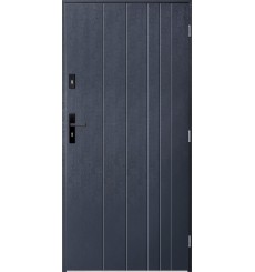 GUTA porta de entrada simples 80 cm antracite