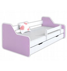 Letto per bambini DIONE viola 80x160 cm