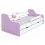 Lit enfant DIONE purple 80x160 cm