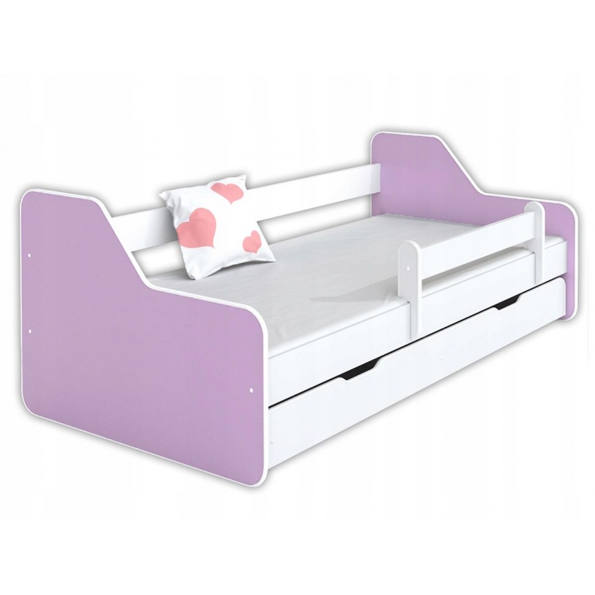 lit enfant pas cher - Viva Discount - Lit enfant DIONE purple