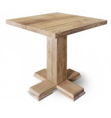 Table en chêne massif CASTLE-ILLY, 70 cm