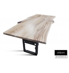 Table à manger en chêne massif URBAN 3, 180 cm