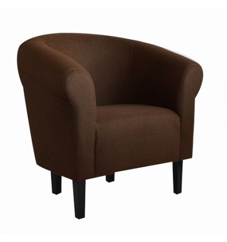 Fauteuil Club Monaco marron